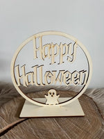 Houten hoepel Halloween