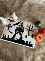 Sticker Halloweenhuis