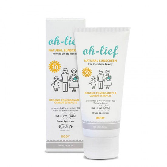 Oh-Lief Sunscreen Body SPF30